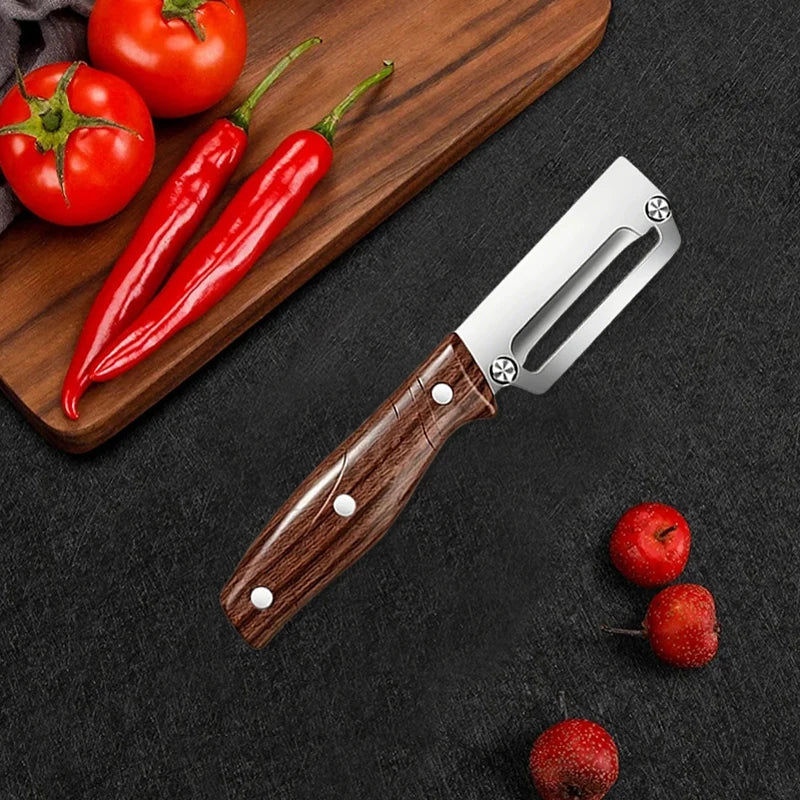 2PCS Kitchen Peeler Stainless Steel Vegetable Peeler for Cut Onions Slicing Fruit Vegetables Pumpki Specific Peeler Kitchen Tool