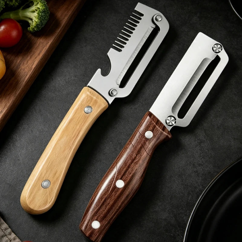 2PCS Kitchen Peeler Stainless Steel Vegetable Peeler for Cut Onions Slicing Fruit Vegetables Pumpki Specific Peeler Kitchen Tool
